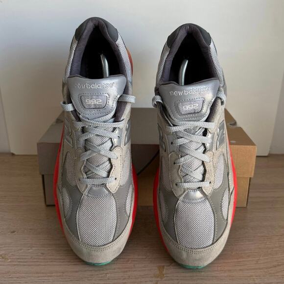 New Balance 992 Made In USA Grey/Multi Men Sneakers M992BC - SZ 13 D main image 5